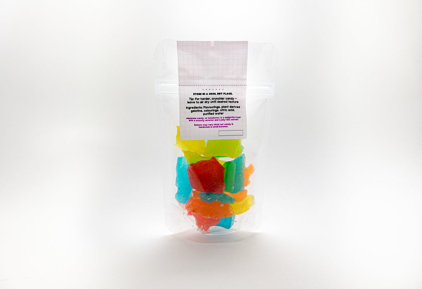 Sweet Crystal Candy Gems - 100g