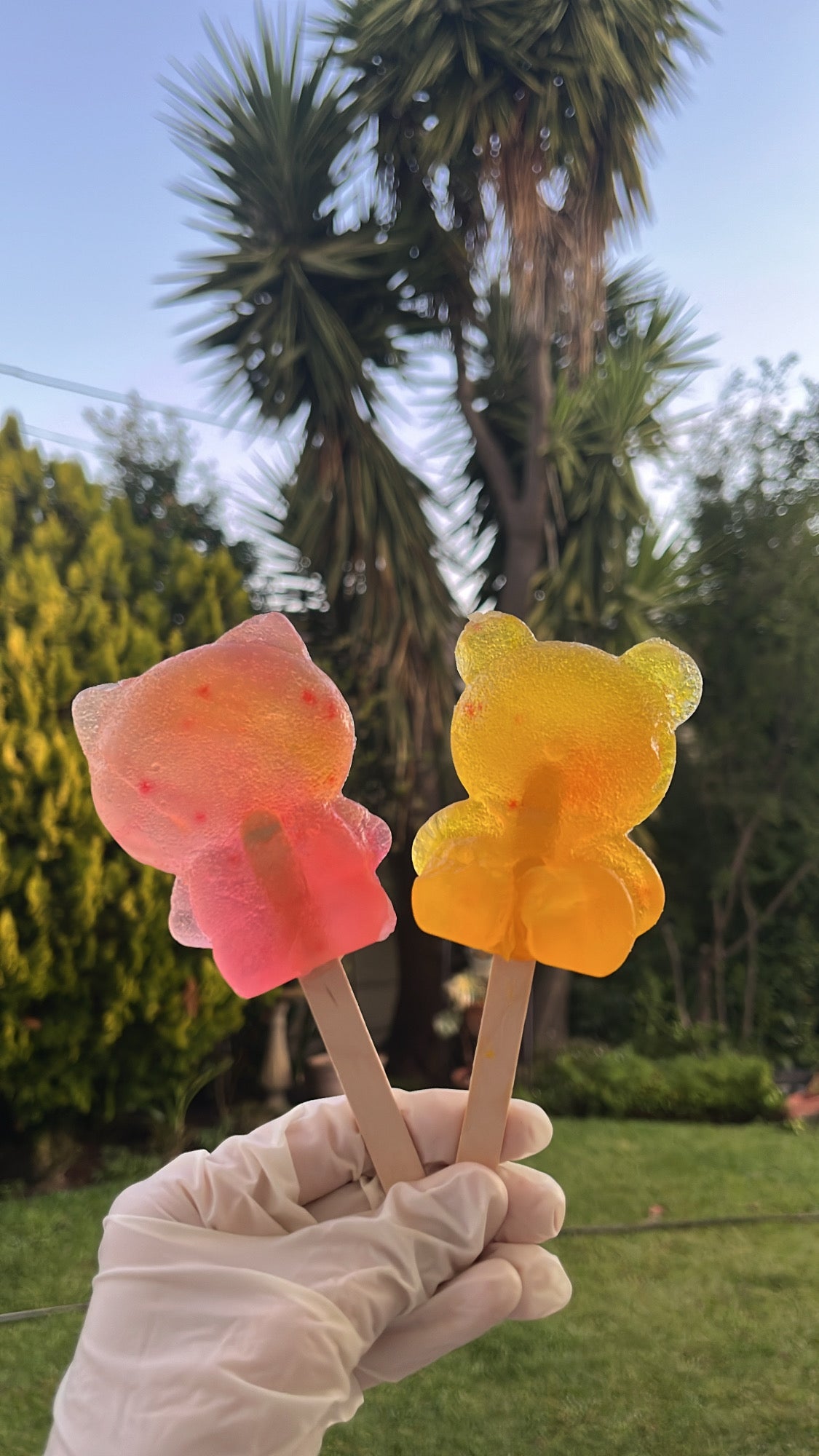 ASMR Crystal Candy Shapes